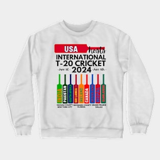 USA Hosts International T20 Cricket 2024 Crewneck Sweatshirt